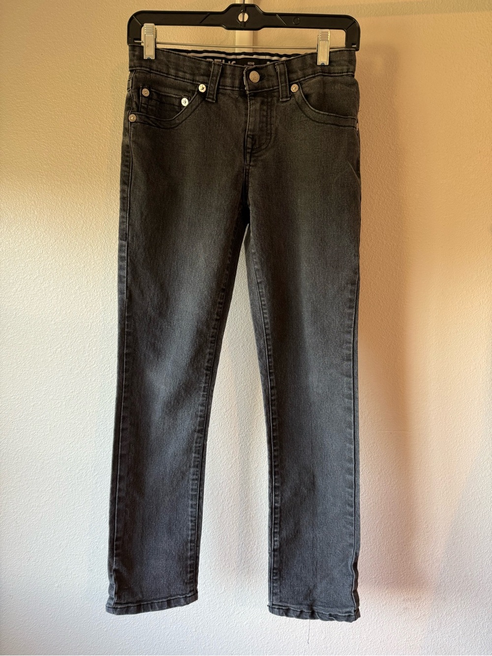 True religion boys  Slim Straight Jeans - charcoal